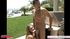 Horny american hot mom banged outdoor