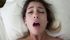 Shaved pussy horny babe gets knocked