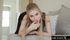 Hot blonde blond blue eyes showing perfect pussy