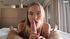 Shaved pussy hot slut penetrated with big dick